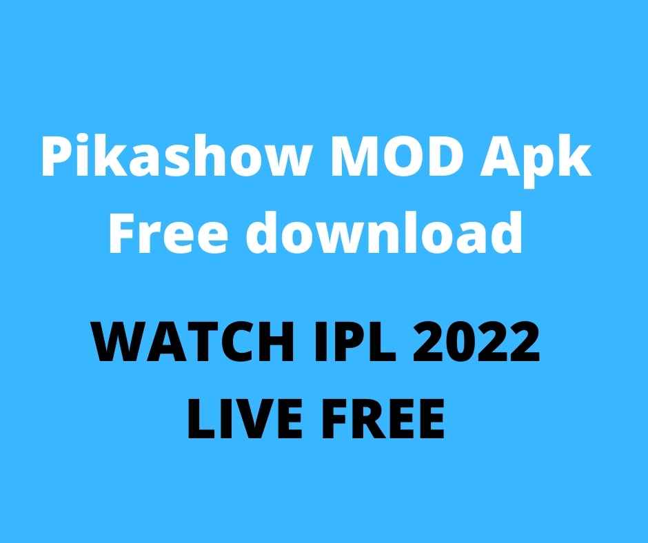 Pikashow Apk Free download
