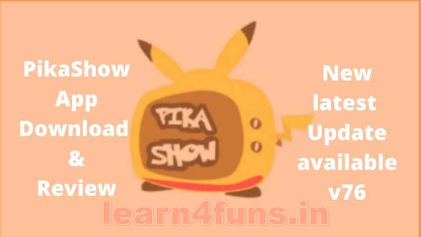 Pikashow Apk Free download